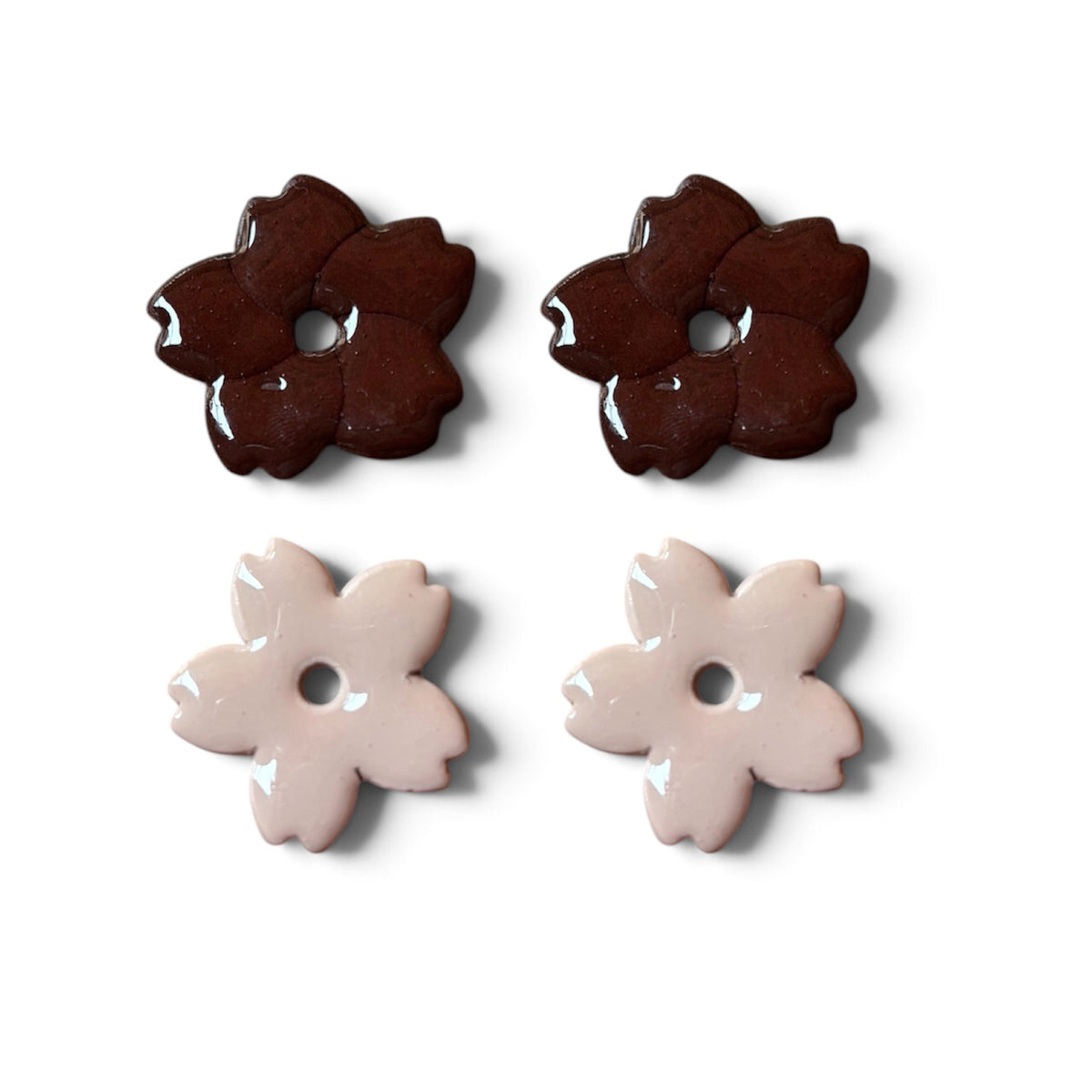 Sakura - Rojo y beige